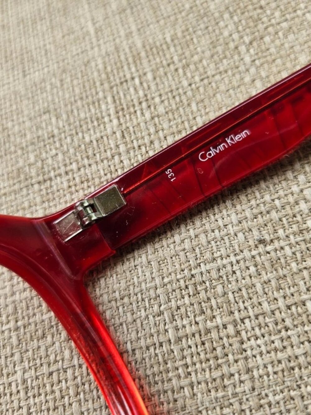 Calvin Klein Women Glasse Frame Red Tone Eyewear CK3168S Eyeglasses Frame only - Picture 10 of 12